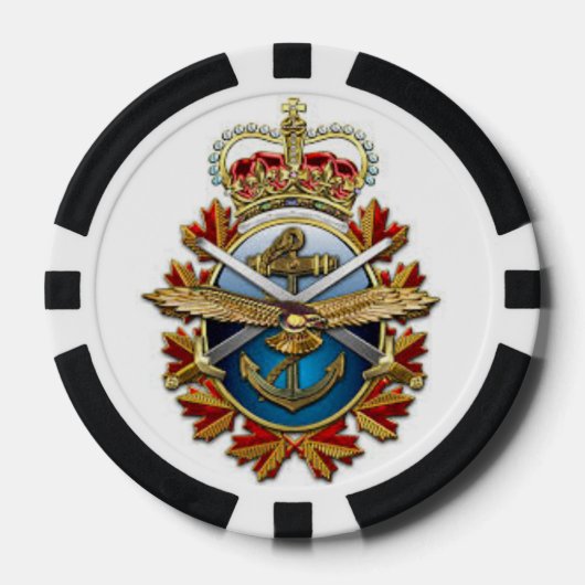 Jeton poker Poker chip (Voorkant)