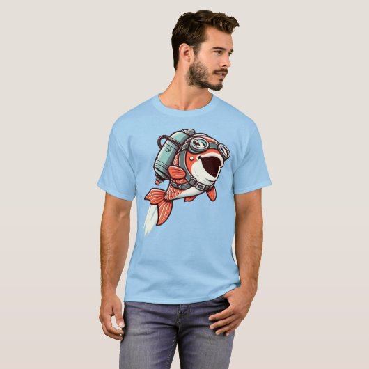 Jetpack KoiRide T-shirt (Voorkant volledig)