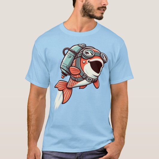 Jetpack KoiRide T-shirt (Voorkant)