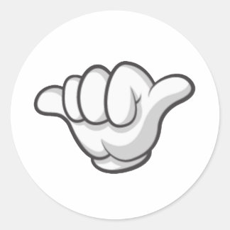 Jets Jet Life Hands Ronde Sticker