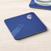 Jets naast Moon | British Columbia Bier Onderzetter (Linkerzijde)