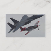 Jets Planes Pilots Cockpits Propellers Visitekaartje (Achterkant)