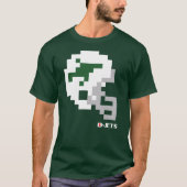 Jets Throwback Tecmo Bowl Helmet T-shirt (Voorkant)