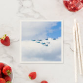 Jets vliegen in formatie servetten (Insitu)