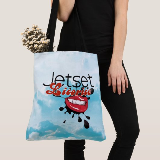 Jetset Licorice > Canvas tas (Dichtbij)