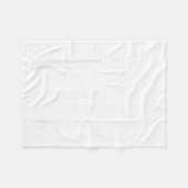Jetski Amerikaanse vlag jetski Fleece Deken (Voorkant (Horizontaal))