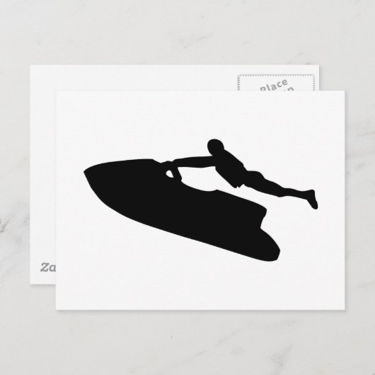 Jetski Briefkaart (Voorkant / Achterkant)