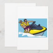 Jetski Fun Kaart (Voorkant / Achterkant)