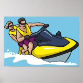 Jetski Fun Poster (Voorkant)
