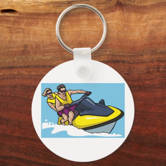 Jetski Fun Sleutelhanger (Voorkant)