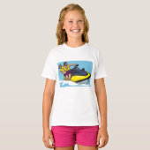 Jetski Fun T-shirt (Voorkant volledig)