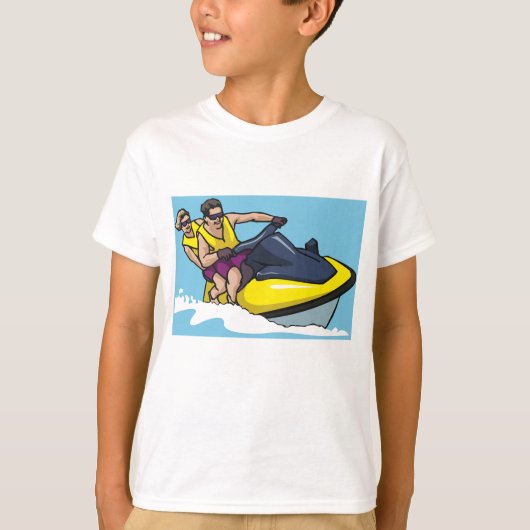 Jetski Fun T-shirt (Voorkant)