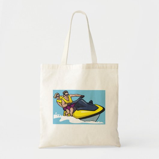 Jetski Fun Tote Bag (Voorkant)