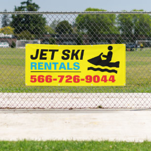 Jetski-huur aangepaste banner