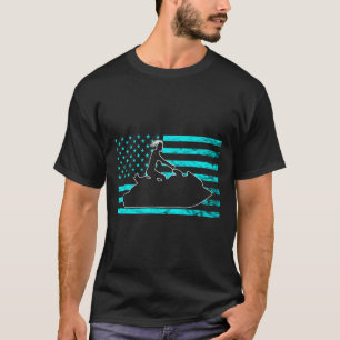Jetski Jet Skiing Watercraft Jet Ski Amerikaans T-shirt