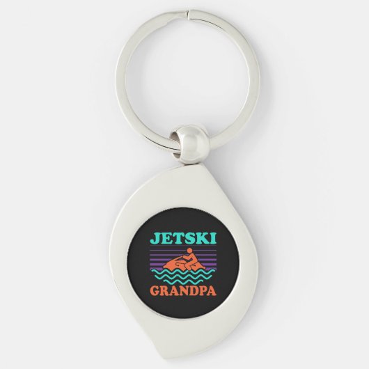 Jetski - Jetski Opa Sleutelhanger (Voorkant)