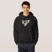 Jetski Jetskiën Retro Lijn Kunst Hoodie (Voorkant volledig)