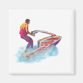 jetski magneet (Voorkant)