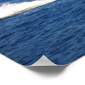 Jetski op meerposter poster (Hoek)