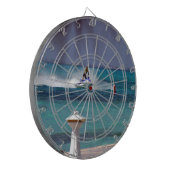 Jetski-paradijs Dartbord (Voorkant Links)