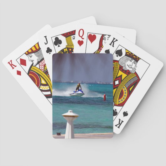 Jetski-paradijs Speelkaarten (Achterkant)