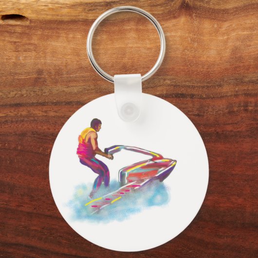 jetski sleutelhanger (Voorkant)