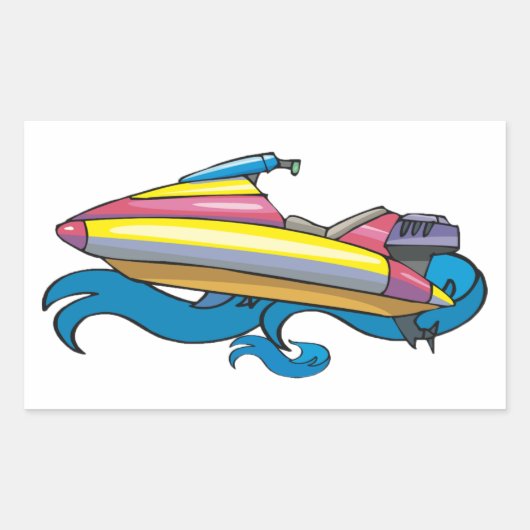Jetski Stickers (Voorkant)