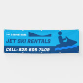 Jetski-verhuur aangepaste banner (Horizontaal)