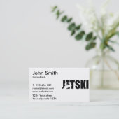 Jetski Visitekaartje (Staand voorkant)