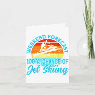 Jetski-weekendvoorspelling 100% kans op jetski kaart
