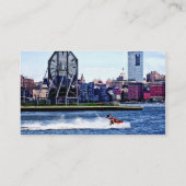Jetskiën bij Colgate Clock Visitekaartje (Achterkant)