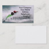 Jetskiing in de Oceaan Visitekaartje (Voorkant / Achterkant)