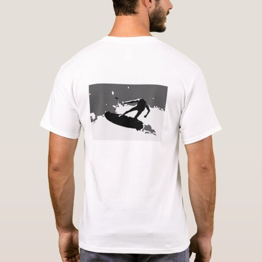JETSURF GAAT! BUITEN EN RIJDEN T-SHIRT (Achterkant)