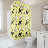 Jett en vrienden douchegordijn (In situ)