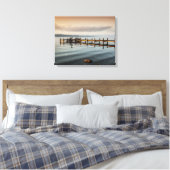 Jetty Canvas Afdruk (Insitu (Slaapkamer))