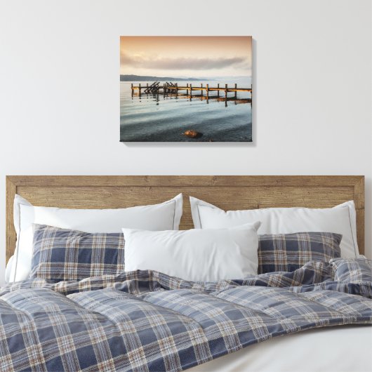 Jetty Canvas Afdruk (Insitu (Slaapkamer))