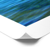 Jetty op het meer van Genève, Zwitserland Poster (Hoek)