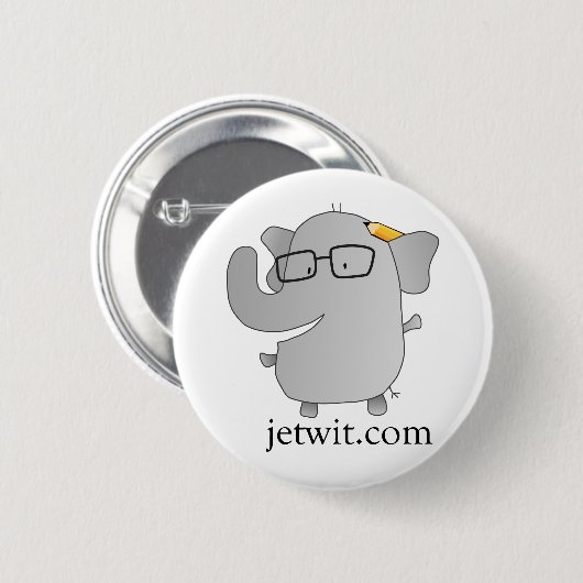 JetWit Button (Voorkant /achterkant)