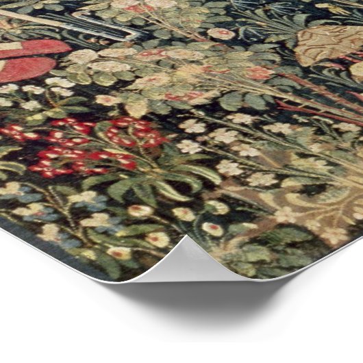 Jeu de Marelle et Cueillette de Fruits" Poster (Hoek)