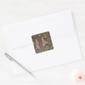 Jeu de Marelle et Cueillette de Fruits" Vierkante Sticker (Envelop)