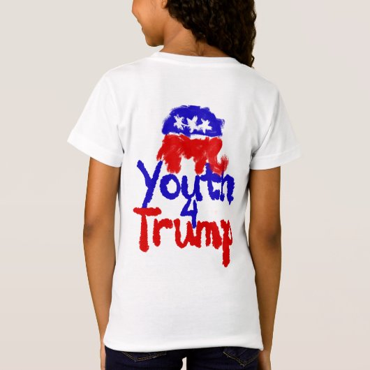Jeugd 4 Trump T-shirt (Achterkant)
