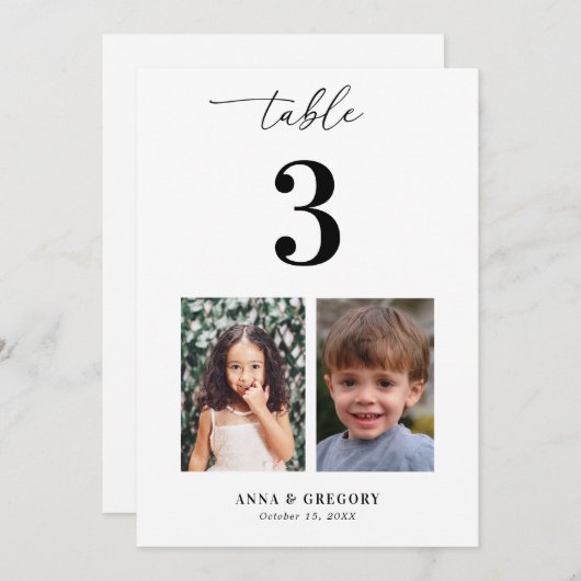 Jeugd Afbeeldingen Foto's QR Code 5x7 bruiloft Kaart (Voorkant / Achterkant)