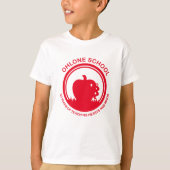 Jeugd Apple T-shirt wit (Voorkant)