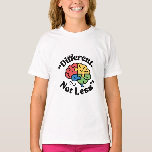 Jeugd Autisme Bewustzijn T-shirt (Voorkant)