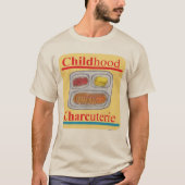 Jeugd Charcuterie Grappige Lunch Toon T-shirt (Voorkant)