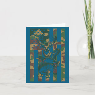Jeugd Cross Camo Jagen Vissen B Hert Eend Camoufla Kaart