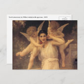 Jeugd door Bouguereau, Victoriaans Angels Portrait Briefkaart (Voorkant / Achterkant)
