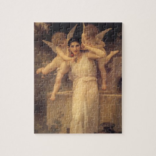 Jeugd door Bouguereau, Victoriaans Angels Portrait Legpuzzel (Verticaal)