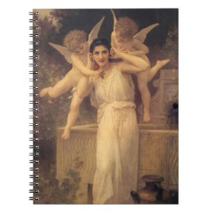 Jeugd door Bouguereau, Victoriaanse engelenportret Notitieboek