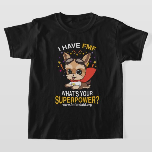 Jeugd FMF Superpower Zwart T-shirt (Laagn)